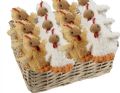 Basket of 12 chickens Part No.340605